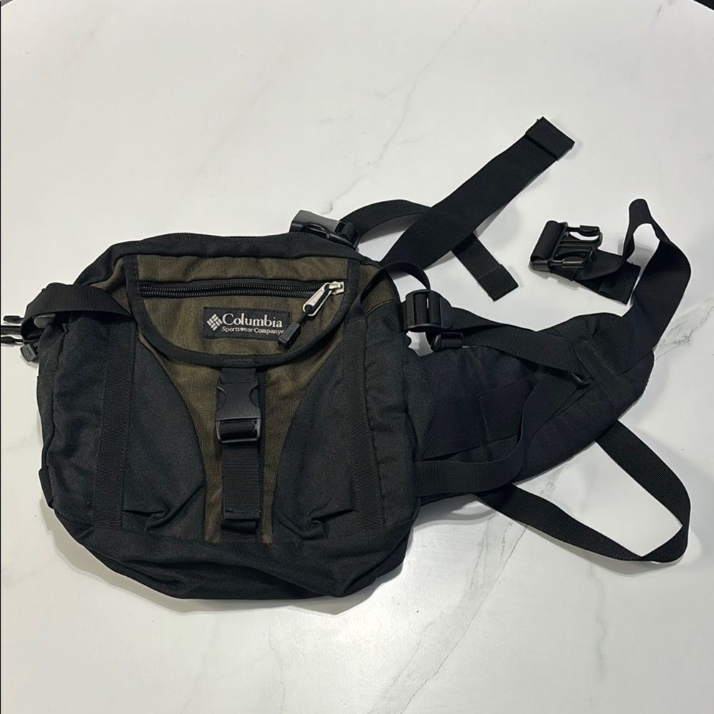 Columbia Black and Brown Men's Bag